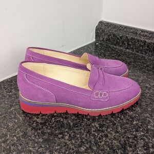 ✨sale $80✨ Girotti womens slip on platform loafers